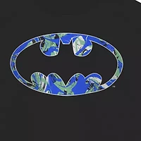 Little & Big Kid Boys Round Neck Short Sleeve Regular Fit Batman Graphic T-Shirt