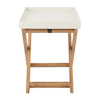 Terance Patio Collection Folding Weather Resistant Side Table
