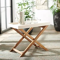 Terance Patio Collection Folding Weather Resistant Side Table
