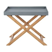 Safavieh Terance Patio Collection Folding Weather Resistant Side Table