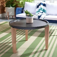 Valton Collection Weather Resistant Concrete Side Table