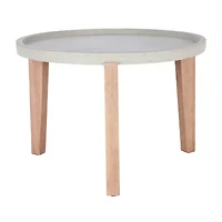Safavieh Valton Collection Weather Resistant Concrete Side Table