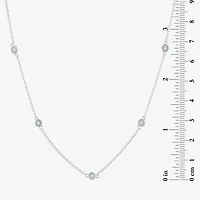 Diamond Addiction (G-H / Si2-I1) Womens 1/5 CT. Lab Grown White 10K Gold 18 Inch Pendant Necklace