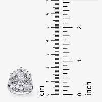 Womens 6 CT. T.W. Cubic Zirconia Pure Silver Over Brass Bridal Set