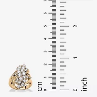 Womens 3 1/2 CT. T.W Cubic Zirconia 14K Gold Over Brass Cocktail Ring