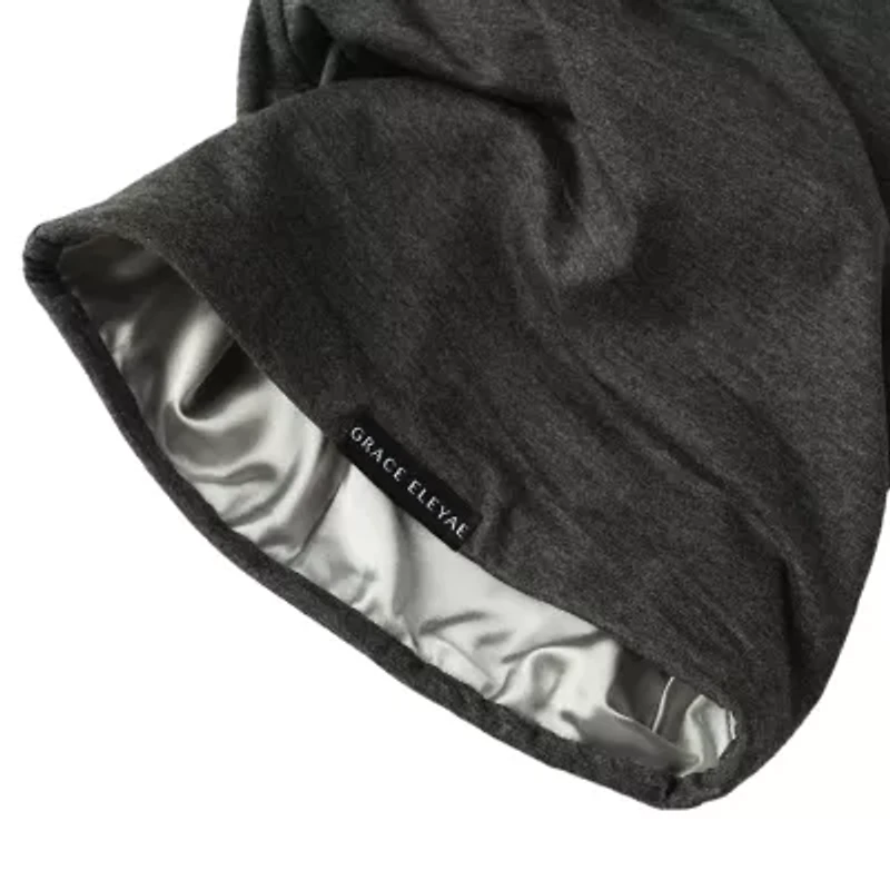 Grace Eleyae Satin-Lined Cap (Slap) Grey Hair Bonnet - Size Medium