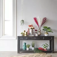 Linden Street Small Potted Succulent Artificial Plant