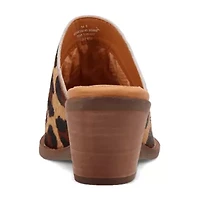 Dingo Calico Womens Pointed Closed Toe Mules