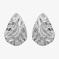 Silver Reflections Womens Pure Silver Over Brass Drop Earrings
