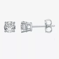 Classic Collection 1/2 CT. T.W. Natural White Diamond 10K Gold 3.8mm Stud Earrings