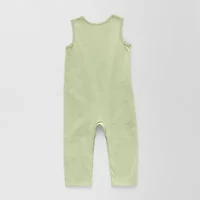 Okie Dokie Baby Boys Crew Neck Sleeveless Jumpsuit