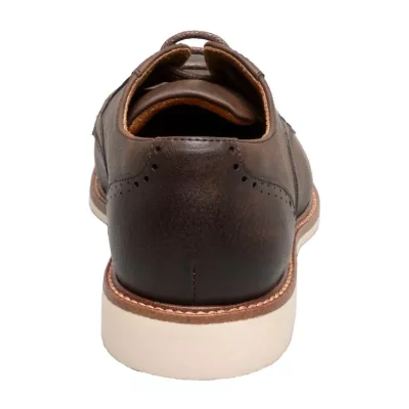 Stacy Adams Westcott Little & Big Kid Boys Round Closed Toe Oxford Shoes