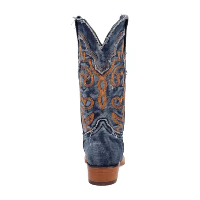 Dingo Mens Big Easy Flat Heel Cowboy Boots
