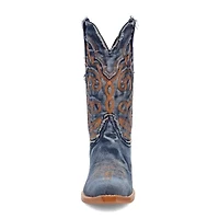 Dingo Mens Big Easy Flat Heel Cowboy Boots