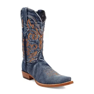 Dingo Mens Big Easy Flat Heel Cowboy Boots