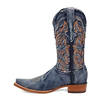Dingo Mens Big Easy Flat Heel Cowboy Boots