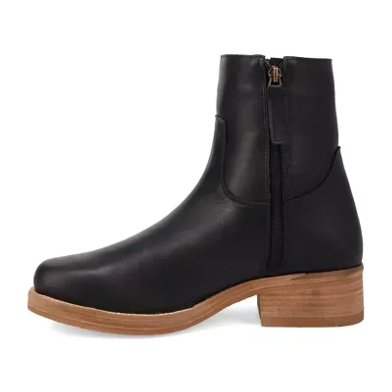 Dingo Womens Banner Block Heel Cowboy Boots