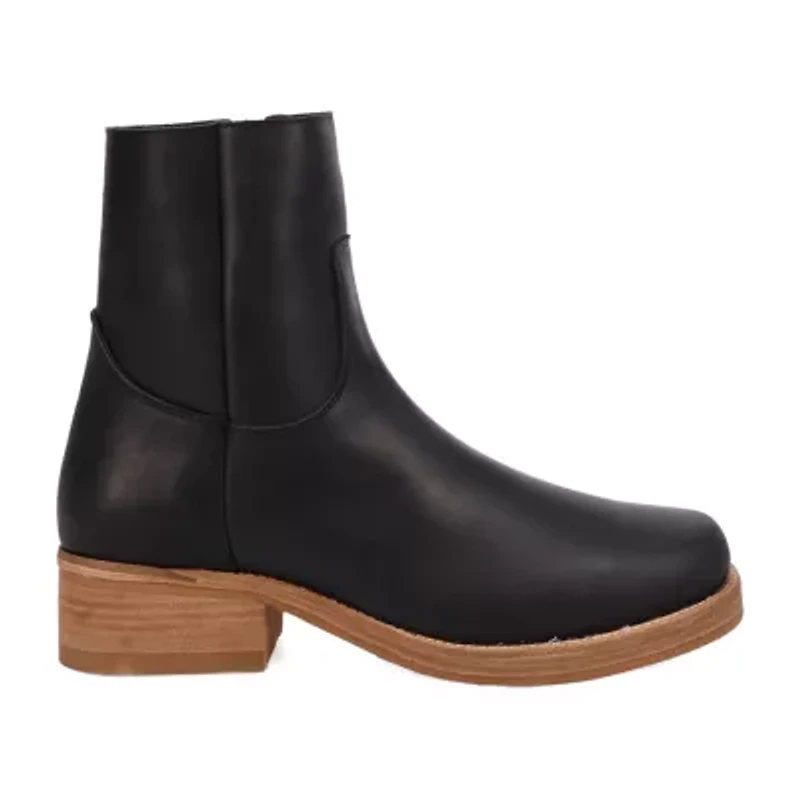 Dingo Womens Banner Block Heel Cowboy Boots