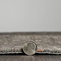 LINON UNDERLAY SOLID RECTANGULAR RUNNER