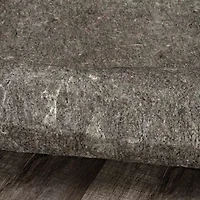 LINON UNDERLAY SOLID RECTANGULAR ACCENT RUG