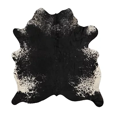 LINON COWHIDE SOLID AREA RUG