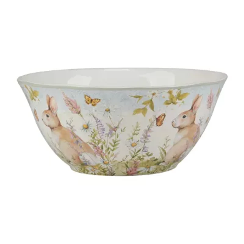 Certified International Easter Meadow Serving Bowl