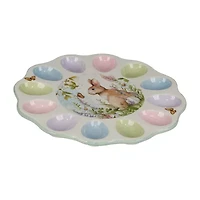Certified International Easter Meadow Serving Platter