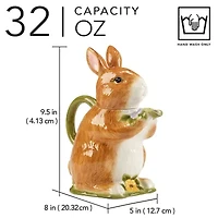 Certified International Easter Meadow Serving Pitcher