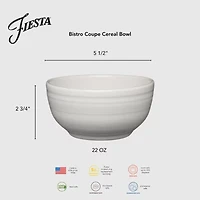 Fiesta Bistro Coupe Cereal Bowl
