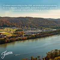 Fiesta Classic Rim China Salad Plate