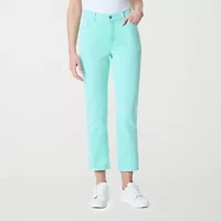 Gloria Vanderbilt Amanda Womens High Rise Regular Fit Ankle Jean