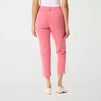 Gloria Vanderbilt Amanda Womens High Rise Regular Fit Ankle Jean