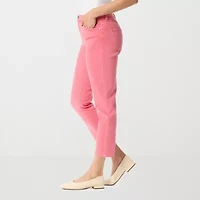 Gloria Vanderbilt Amanda Womens High Rise Regular Fit Ankle Jean