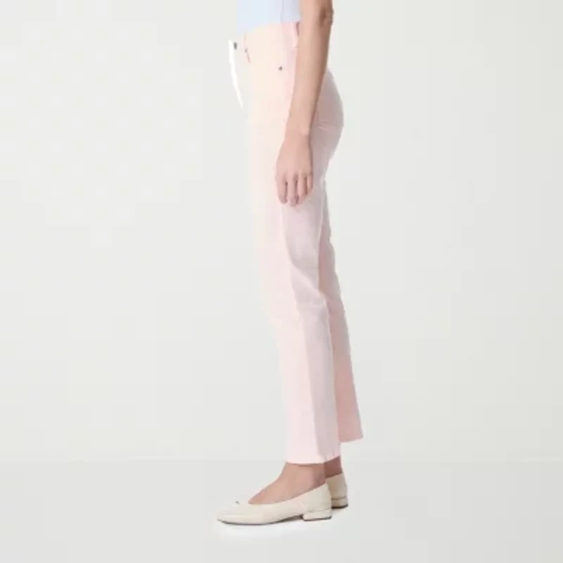 Gloria Vanderbilt Amanda Womens High Rise Regular Fit Ankle Jean