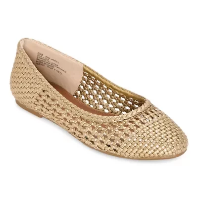 a.n.a Mabrey Womens Round Closed Toe Ballet Flats