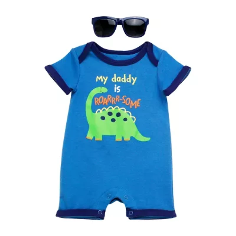 Baby Starters Boys Short Sleeve Romper