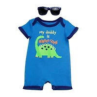 Baby Starters Boys Short Sleeve Romper