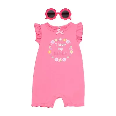 Baby Starters Girls Short Sleeve Romper
