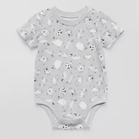 Okie Dokie Baby Boys Crew Neck Short Sleeve Bodysuit