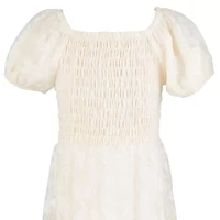 Speechless Big Kid Girls Short Sleeve Maxi Dress