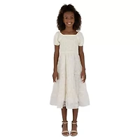 Speechless Big Kid Girls Short Sleeve Maxi Dress