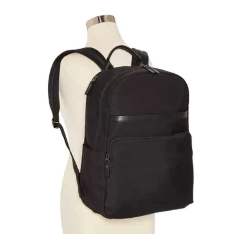 J. Ferrar Mens Adjustable Straps Backpack