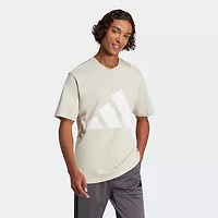 adidas Mens Crew Neck Short Sleeve Regular Fit Graphic T-Shirt