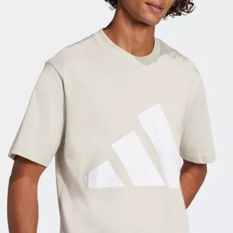 adidas Mens Crew Neck Short Sleeve Regular Fit Graphic T-Shirt