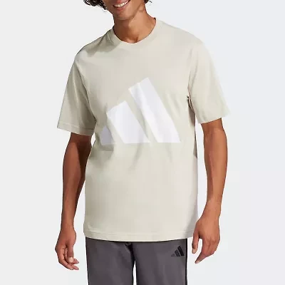 adidas Mens Crew Neck Short Sleeve Regular Fit Graphic T-Shirt