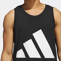 adidas Mens Crew Neck Sleeveless Active Tank Top