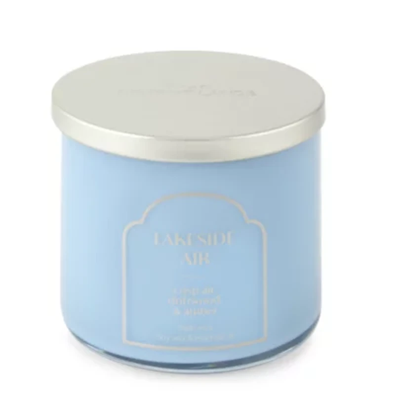 Distant Lands 14oz Lakeside Air 3-Wick Scented Jar Candle