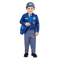 Little & Big Kid Unisex Usps Letter Carrier Kids 4-pc. Costume