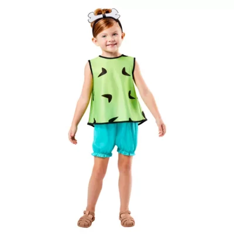 Little & Big Kid Girls Pebbles The Flintstones 3-pc. Costume