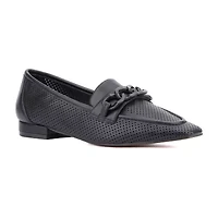 Torgeis Kalina Womens Square Closed Toe Loafers
